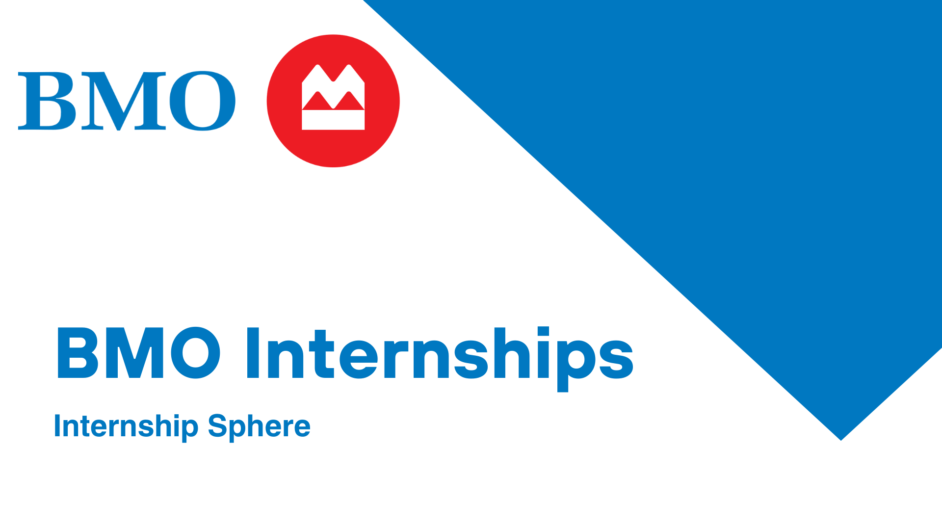 BMO Internships