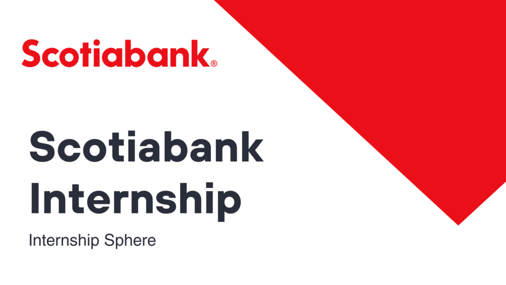 Scotiabank Internship